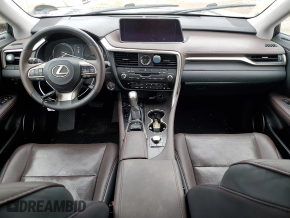 2017 Lexus RX with VIN 2T2BZMCAXHC093004, listed as a Copart auction lot 43009203 with 36,823 mi miles. Bid and sale history available at carsss.com. Image 8.