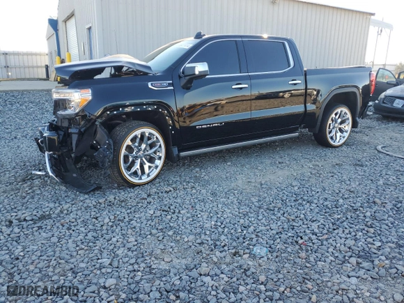 2020 GMC Sierra 1500 Denali with VIN 1GTU9FEL2LZ106706, listed as a Copart auction lot 86411414 with 101,764 mi miles and Salvage Title. Bid and sale history available at carsss.com. Image 1.