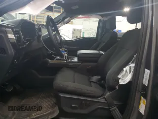2022 Ford F-150 XL with VIN 1FTFW1E82NKF01075, listed as a Copart auction lot 51928525 with 45,342 mi miles and Salvage Title. Bid and sale history available at DreamBid. Image 7.