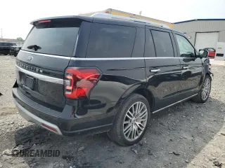 2022 Ford Expedition Platinum with VIN 1FMJU1MTXNEA27764, listed as a Copart auction lot 58815345 with 67,219 mi miles and Salvage title. Bid and sale history available at DreamBid. Image 3.