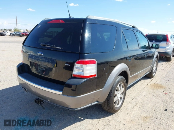 2008 Ford Taurus X SEL with VIN 1FMDK02W98GA35857, listed as a IAAI auction lot 42631246 with 139,723 mi miles and . Bid and sale history available at DreamBid. Image 4.