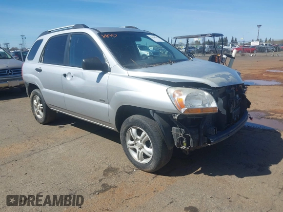 2006 Kia Sportage LX with VIN KNDJE723467202880, listed as a IAAI auction lot 41828141 with 263,068 mi miles and . Bid and sale history available at DreamBid. Image 1.