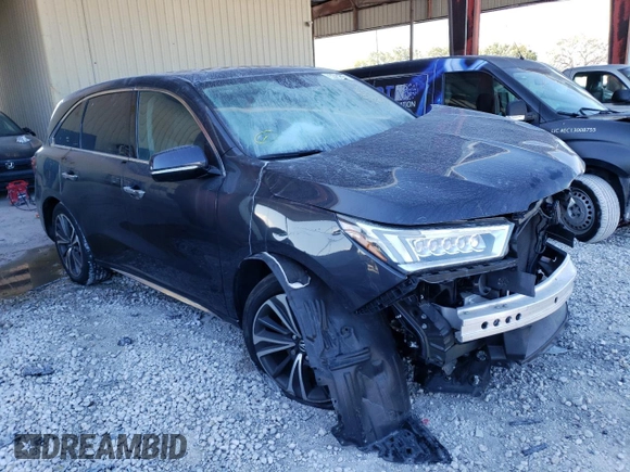 2019 Acura MDX w/Technology Pkg with VIN 5J8YD4H54KL026022, listed as a Copart auction lot 36158433 with 0 mi miles. Bid and sale history available at carsss.com. Image 4.