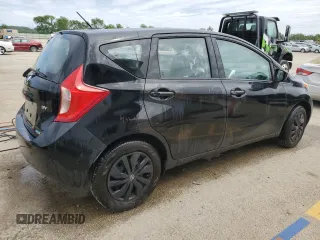 2015 Nissan Note S with VIN 3N1CE2CP6FL394704, listed as a Copart auction lot 58329515 with 88,414 mi miles and Salvage title. Bid and sale history available at DreamBid. Image 3.