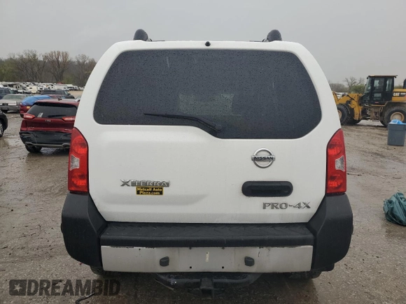 2012 Nissan Xterra X with VIN 5N1AN0NW3CC505208, listed as a Copart auction lot 51443665 with 148,157 mi miles and Salvage Title. Bid and sale history available at carsss.com. Image 6.