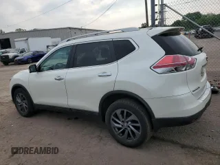 2016 Nissan Rogue SV z VIN 5N1AT2MVXGC798900, wystawiony jako Copart lot #58098955 z przebiegiem 96 011 mil mil oraz Szkoda całkowita • Salvage title. Historia ofert i sprzedaży dostępna na DreamBid. Obrazek 2.