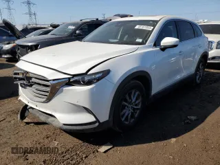 2021 Mazda CX-9 Touring z VIN JM3TCBCY6M0521061, wystawiony jako Copart lot #48181955 z przebiegiem 38 443 mil mil oraz Szkoda całkowita • Salvage title. Historia ofert i sprzedaży dostępna na DreamBid. Obrazek 1.