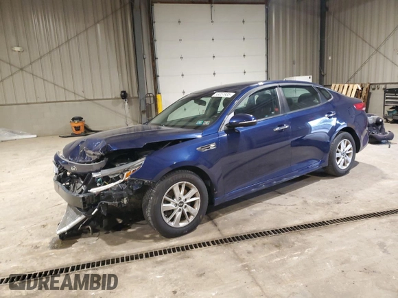2018 Kia Optima LX z VIN 5XXGT4L38JG225981, wystawiony jako Copart lot #53051935 z przebiegiem 85 610 mil mil oraz Szkoda całkowita • Salvage title. Historia ofert i sprzedaży dostępna na DreamBid. Obrazek 1.