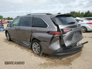 2021 Toyota Sienna XLE z VIN 5TDJSKFC0MS033577, wystawiony jako Copart lot #57146505 z przebiegiem 60 397 mil mil oraz Szkoda całkowita • Salvage title. Historia ofert i sprzedaży dostępna na DreamBid. Obrazek 2.