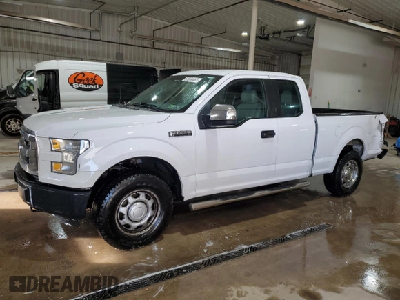 2015 Ford F-150 XLT with VIN 1FTFX1EF8FKD91680, listed as a Copart auction lot 53974485 with 212,380 mi miles and Salvage Title. Bid and sale history available at carsss.com. Image 1.