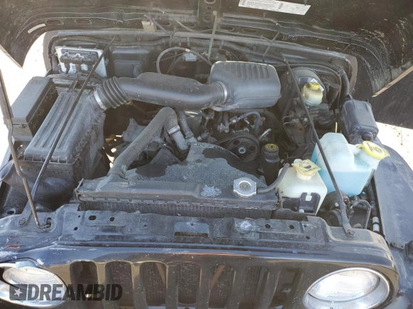 2000 Jeep Wrangler SE with VIN 1J4FA29P8YP727063, listed as a Copart auction lot 89113555 with 91,032 mi miles and Salvage Title. Bid and sale history available at carsss.com. Image 12.