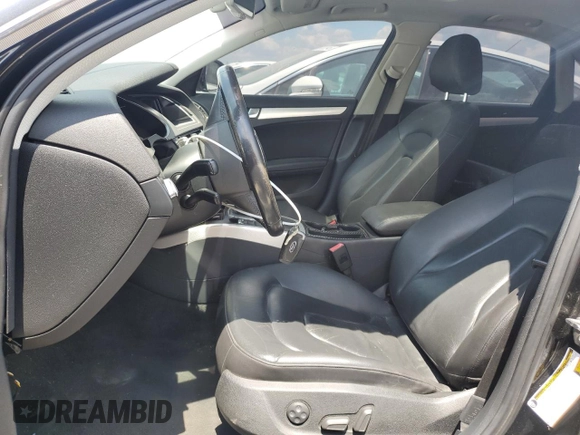 2009 Audi A4 Premium Plus with VIN WAUSF78KX9N024437, listed as a Copart auction lot 55547125 with 120,857 mi miles and Salvage title. Bid and sale history available at DreamBid. Image 7.