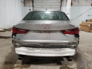 2015 Lexus IS 250 with VIN JTHCF1D29F5019038, listed as a Copart auction lot 53210275 with 55,348 mi miles and Salvage Title. Bid and sale history available at DreamBid. Image 6.