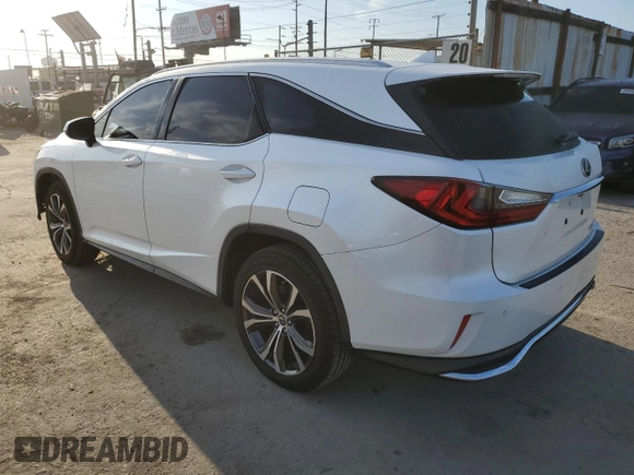 2018 Lexus RX with VIN JTJGZKCA0J2004007, listed as a Copart auction lot 50237595 with 104,630 mi miles and Salvage Title. Bid and sale history available at carsss.com. Image 2.