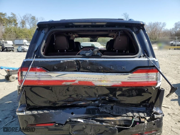 2021 Lincoln Navigator Black Label with VIN 5LMJJ2TT6MEL20329, listed as a Copart auction lot 49008805 with 51,152 mi miles and Salvage Title. Bid and sale history available at carsss.com. Image 6.