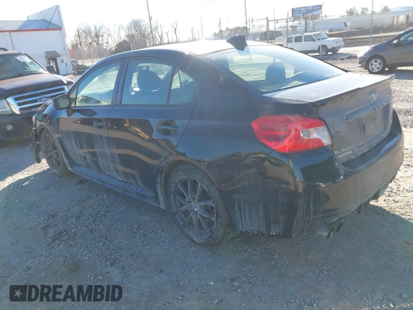 2021 Subaru WRX Premium with VIN JF1VA1C62M9805725, listed as a IAAI auction lot 41625104 with 48,237 mi miles. Bid and sale history available at carsss.com. Image 3.