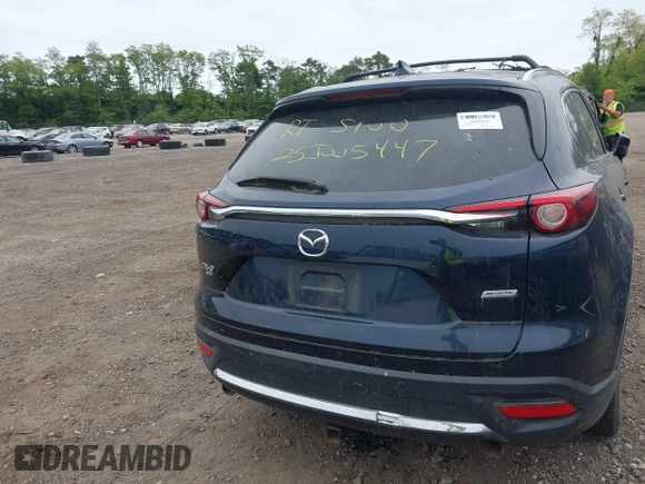 2018 Mazda CX-9 Grand Touring with VIN JM3TCBDY8J0209737, listed as a IAAI auction lot 42374826 with Not provided miles and . Bid and sale history available at DreamBid. Image 15.