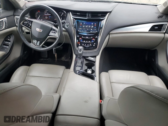 2018 Cadillac CTS Luxury AWD with VIN 1G6AX5SX3J0107605, listed as a Copart auction lot 55756235 with 113,375 mi miles and Salvage title. Bid and sale history available at DreamBid. Image 8.