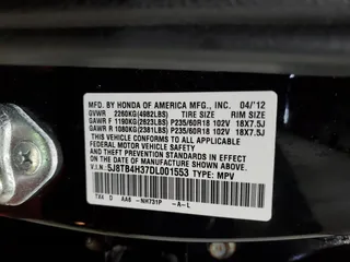 2013 Acura RDX with VIN 5J8TB4H37DL001553, listed as a Copart auction lot 48000045 with 134,913 mi miles and Salvage Title. Bid and sale history available at carsss.com. Image 13.