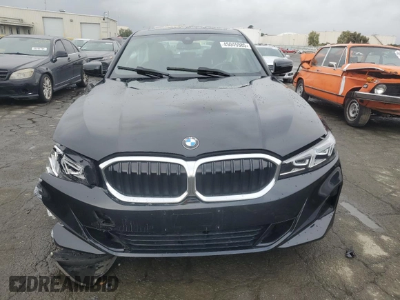 2023 BMW 3 Series 330i xDrive with VIN 3MW89FF0XP8D57640, listed as a Copart auction lot 45045985 with 24,368 mi miles and Salvage Title. Bid and sale history available at carsss.com. Image 5.