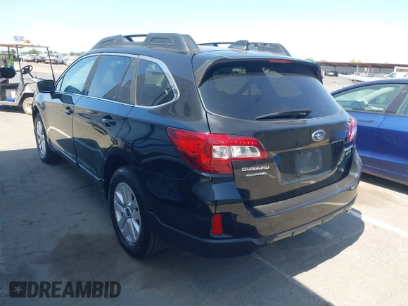 2017 Subaru Outback Premium with VIN 4S4BSACC9H3372926, listed as a IAAI auction lot 42532074 with 205,657 mi miles and . Bid and sale history available at DreamBid. Image 3.