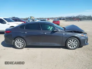 2018 Kia Optima LX with VIN 5XXGT4L3XJG244855, listed as a IAAI auction lot 41679341 with 43,230 mi miles. Bid and sale history available at carsss.com. Image 13.