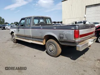 1991 Ford F-250 с VIN 1FTHX26GXMKA33256, выставлен на аукционе Copart как лот 59715565 с пробегом 93 443 миль миль и Чистый • Clean title. История ставок и продаж доступна на DreamBid. Изображение 2.