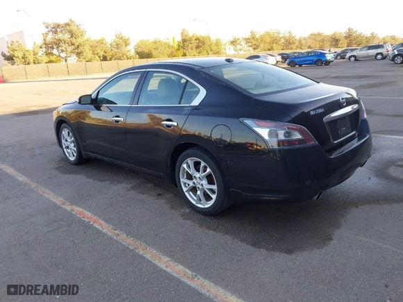2014 Nissan Maxima 3.5 SV with VIN 1N4AA5AP0EC488601, listed as a IAAI auction lot 41514837 with 56042 miles. Bid and sale history available at carsss.com. Image 3.