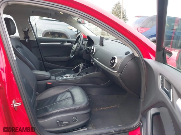 2015 Audi A3 2.0T Premium Plus with VIN WAUEFGFFXF1044922, listed as a IAAI auction lot 41709772 with 77,700 mi miles. Bid and sale history available at carsss.com. Image 5.