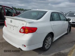2010 Toyota Corolla with VIN 2T1BU4EEXAC521114, listed as a IAAI auction lot 42066903 with 208,509 mi miles. Bid and sale history available at carsss.com. Image 4.