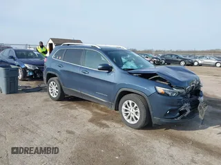 2019 Jeep Cherokee Latitude with VIN 1C4PJLCB2KD403788, listed as a IAAI auction lot 41934713 with 95,455 mi miles and . Bid and sale history available at DreamBid. Image 1.