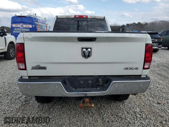 2018 Ram 2500 Big Horn with VIN 3C6UR5DL6JG296591, listed as a Copart auction lot 47587385 with 98,397 mi miles and Salvage Title. Bid and sale history available at carsss.com. Image 6.