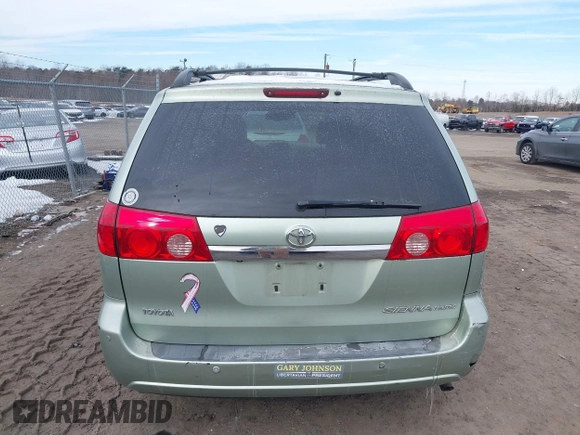 2006 Toyota Sienna XLE with VIN 5TDZA22C76S568016, listed as a IAAI auction lot 41391293 with 192,339 mi miles. Bid and sale history available at carsss.com. Image 16.