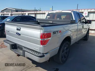 2013 Ford F-150 XL with VIN 1FTFX1CF7DFA46066, listed as a IAAI auction lot 41978103 with 131,722 mi miles. Bid and sale history available at carsss.com. Image 4.