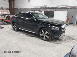 2018 Mercedes-Benz GLC with VIN WDC0J4KB5JF478457, listed as a IAAI auction lot 41584615 with 145,773 mi miles. Bid and sale history available at carsss.com. Image 1.