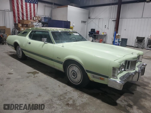 1973 Ford Thunderbird with VIN 3J87A133310, listed as a Copart auction lot 88178995 with 71,211 mi miles and Clean Title. Bid and sale history available at DreamBid. Image 4.