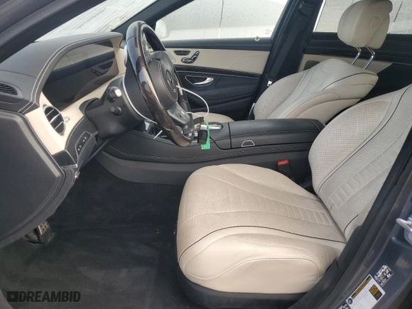 2019 Mercedes-Benz S-Class S 560 with VIN WDDUG8DB5KA484242, listed as a Copart auction lot 76618694 with 45,791 mi miles and Salvage Title. Bid and sale history available at carsss.com. Image 7.