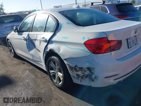 2017 BMW 3 Series 328d xDrive with VIN WBA8F1C39HK898141, listed as a IAAI auction lot 42654788 with 91,817 mi miles and . Bid and sale history available at DreamBid. Image 12.