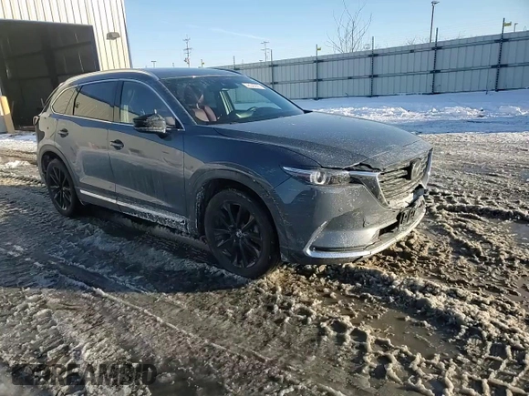 2023 Mazda CX-9 Carbon Edition with VIN JM3TCBDY6P0647665, listed as a Copart auction lot 46346605 with 26,882 mi miles and Salvage Title. Bid and sale history available at carsss.com. Image 12.