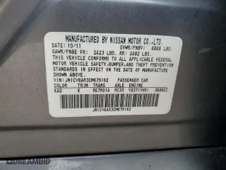2012 Infiniti G37 Sedan x with VIN JN1CV6AR3CM675162, listed as a Copart auction lot 49121885 with 104,898 mi miles and Salvage Title. Bid and sale history available at carsss.com. Image 12.