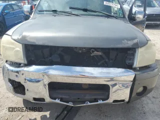 2005 Nissan Titan SE with VIN 1N6AA06A95N555523, listed as a Copart auction lot 62073754 with Not provided miles and Salvage title. Bid and sale history available at DreamBid. Image 14.