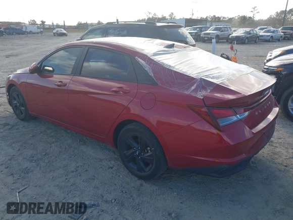 2022 Hyundai Elantra SEL with VIN KMHLS4AGXNU367476, listed as a IAAI auction lot 40707900 with 71,413 mi miles and . Bid and sale history available at DreamBid. Image 3.
