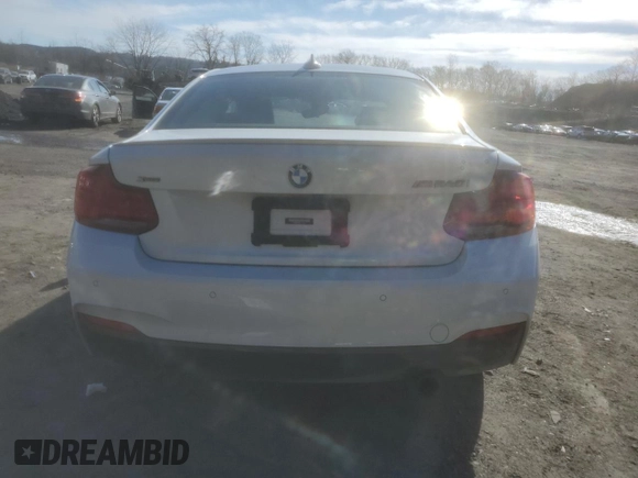 2020 BMW 2 Series M240i xDrive with VIN WBA2J7C02L7E06027, listed as a Copart auction lot 47505195 with 34,965 mi miles and Salvage Title. Bid and sale history available at carsss.com. Image 6.