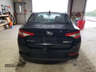 2013 Kia Optima Hybrid LX with VIN KNAGM4AD9D5060618, listed as a Copart auction lot 72752864 with 127,521 mi miles and Salvage Title. Bid and sale history available at carsss.com. Image 6.