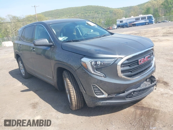 2019 GMC Terrain SLE with VIN 3GKALMEV3KL108517, listed as a IAAI auction lot 42171267 with 45,987 mi miles and . Bid and sale history available at DreamBid. Image 1.