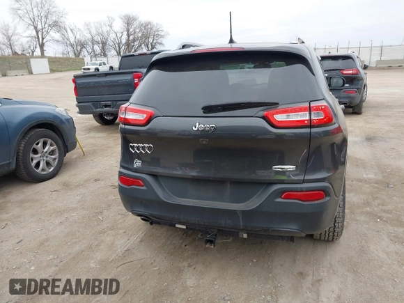 2016 Jeep Cherokee 75th Anniversary with VIN 1C4PJLCB1GW190344, listed as a IAAI auction lot 41951042 with 90,814 mi miles. Bid and sale history available at carsss.com. Image 17.