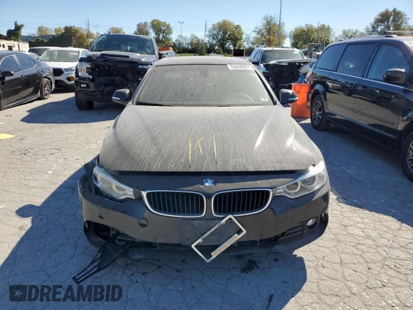 2014 BMW 4 Series 428i with VIN WBA3V7C54EJ872629, listed as a Copart auction lot 76668064 with 104,244 mi miles and Salvage title. Bid and sale history available at DreamBid. Image 5.