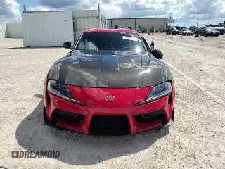 2021 Toyota GR Supra 3.0 with VIN WZ1DB0C0XMW042395, listed as a Copart auction lot 72258614 with 37,951 mi miles and Non Repairable. Bid and sale history available at carsss.com. Image 13.