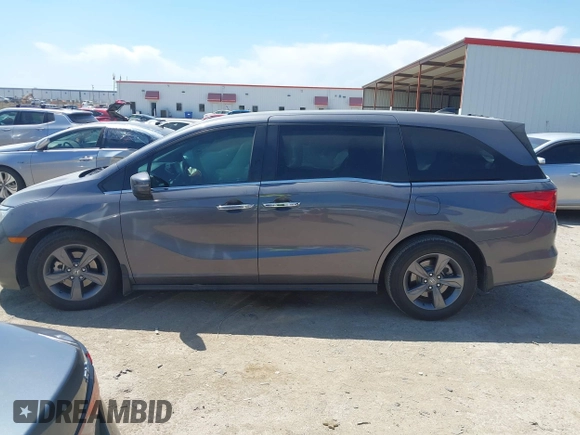 2021 Honda Odyssey EX z VIN 5FNRL6H58MB043929, wystawiony jako IAAI lot #42028687 z przebiegiem 59 668 mil mil oraz . Historia ofert i sprzedaży dostępna na DreamBid. Obrazek 14.