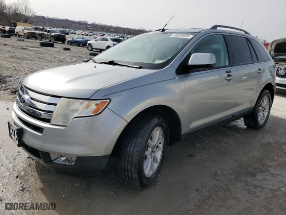 2007 Ford Edge SEL with VIN 2FMDK38C17BA59557, listed as a Copart auction lot 48039405 with 195,672 mi miles and Salvage Title. Bid and sale history available at carsss.com. Image 1.